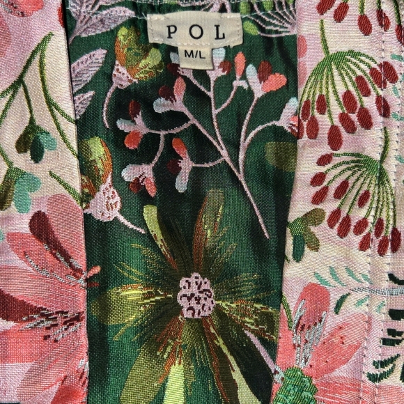 POL Jacquard Long Kimono Robe - Picture 6 of 7